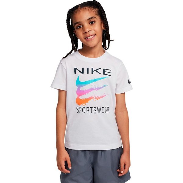 T-Shirt Nike Nike Sportswear Swoosh Enfant Blanc-image