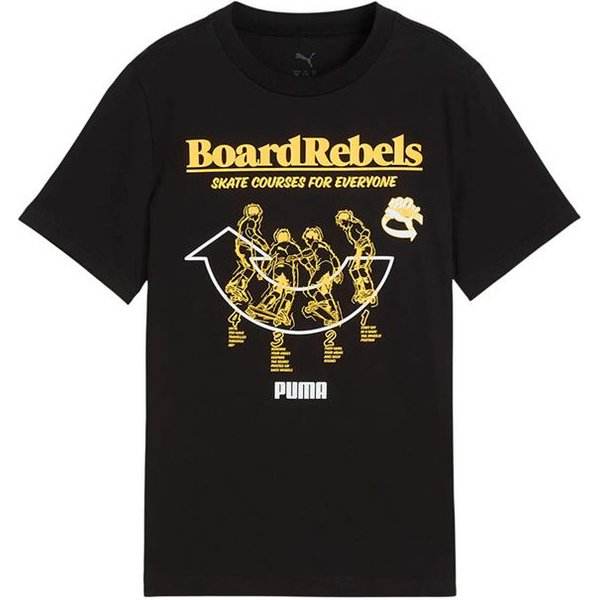 T-shirt Puma Mid90S Graphic Tee I, Noir Enfant