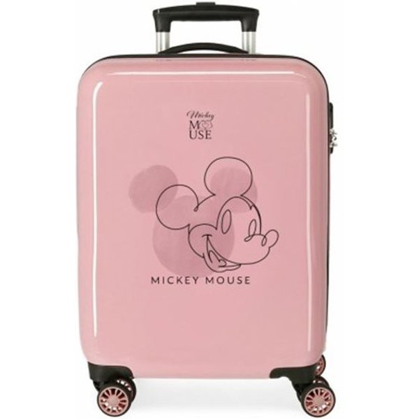 Valise Disney Valise Abs 55Cm 4R Mickey Outline Marine Bleu-image