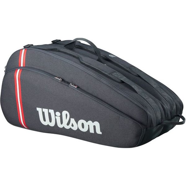 Sac de tennis de Tennis Wilson Tour 12Pk Racket Bag 2025 Noir Noir