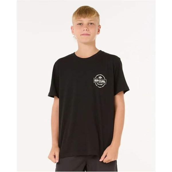 T-Shirt Rip Curl Staple Enfant Noir-image