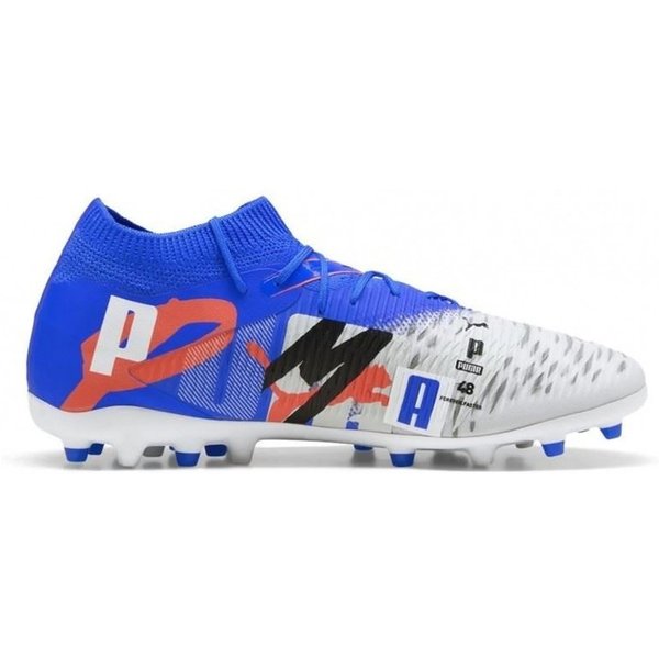 Bottes de Football Puma Future 8 Match Forever Blanc/Bleu
