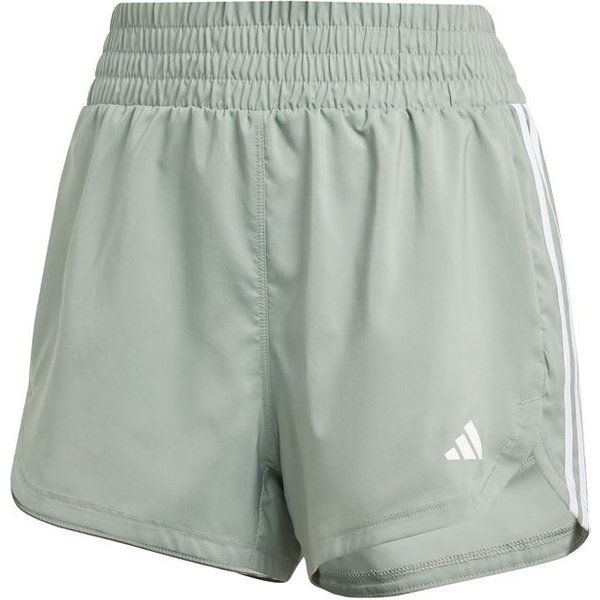 Pantalons De Fitness Adidas Pacer Wvn High Femme Vert/Blanc-image