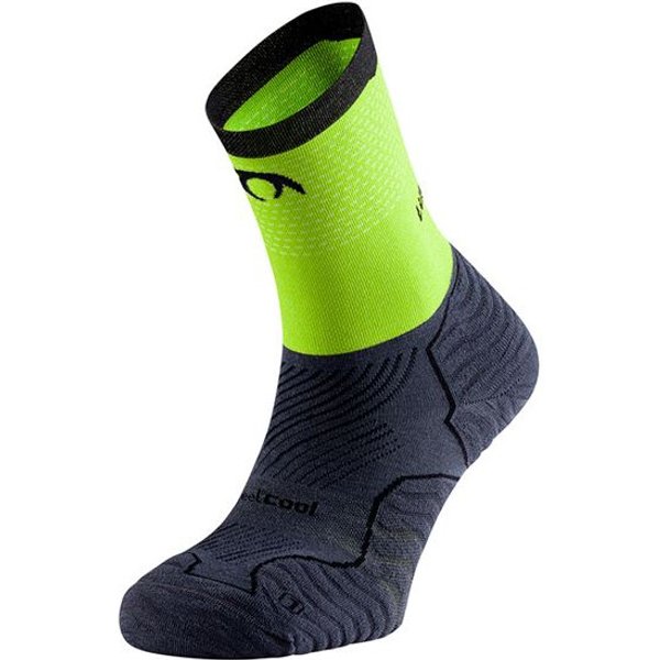 Chaussettes de Running Lurbel Tiwar Five Marengo/Pistacho