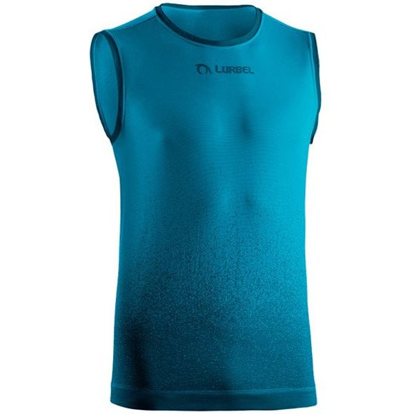 T-shirt de Trail Lurbel Samba Singlet Homme Turquoise/Noir