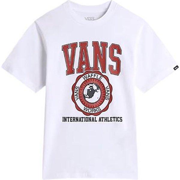 T-shirt Vans Inter V Ss Enfant Blanc