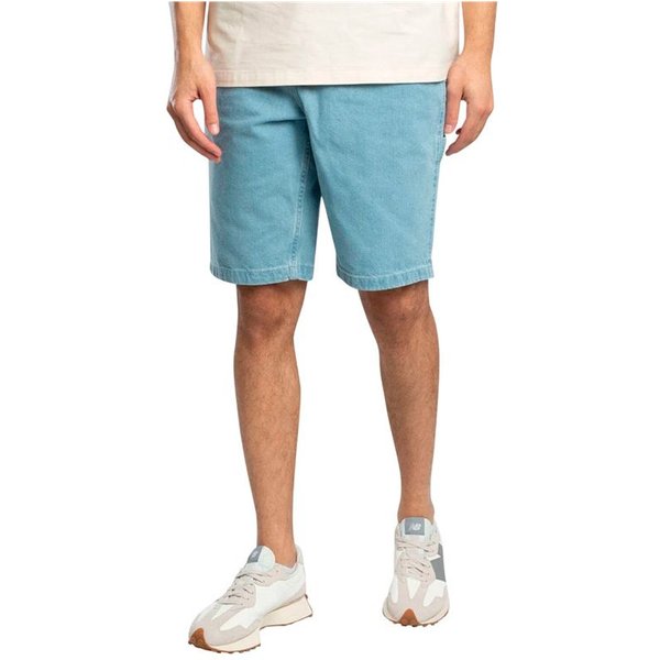 Pantalon Dickies Madison Denim Short Vntg Blue Homme