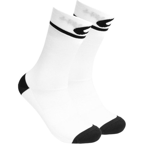 Chaussettes de Cyclisme Oakley Cadence Socks Homme Blanc
