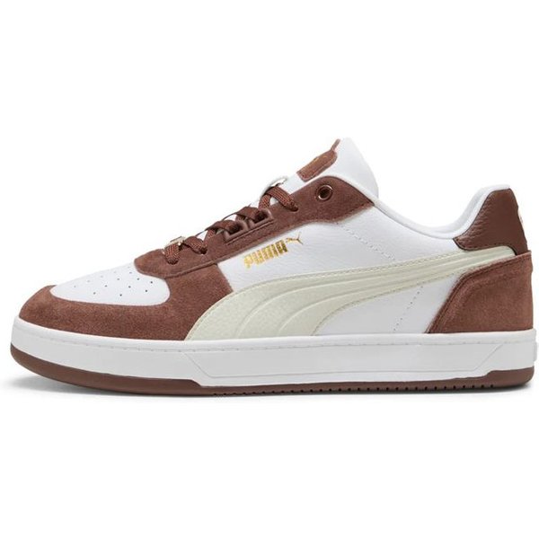 Chaussures Puma Caven 2.0 Lux S Homme Blanc/Neige Alpine/Chocolat