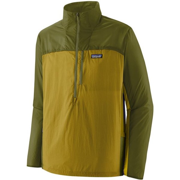Sweat Patagonia Houdini Stash 1/2 Zip P/O Homme Vert