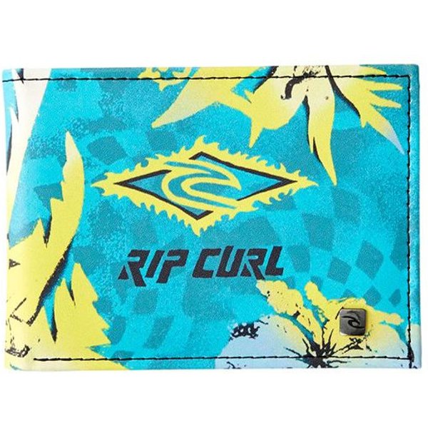 Portefeuille Rip Curl Fête Pack Pu Slim Homme Bleu Lagoon