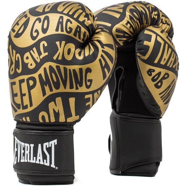 Gants De Boxes Everlast Fse Spark Noir/Doré-image
