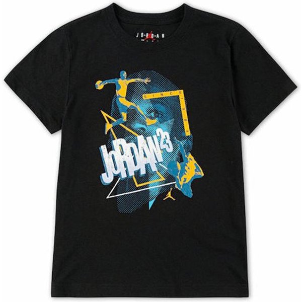 T-shirt Jordan Jdb Jordan 3Peat Ss Enfant Noir