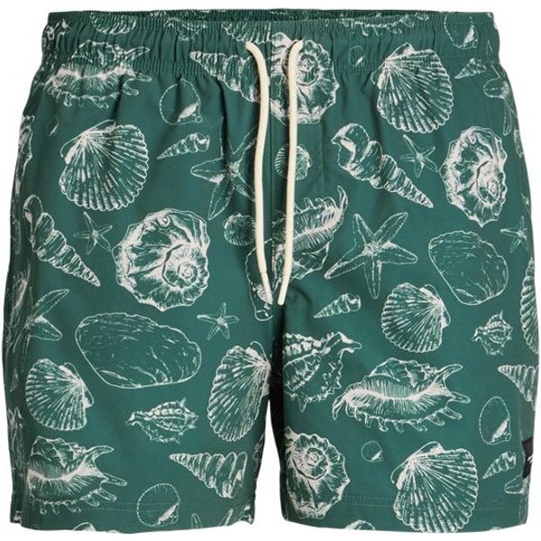 Pantalon Jack and Jones Jpstmaui Jj Mature Aop Homme Mallard Vert