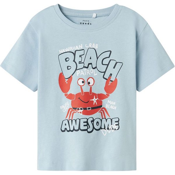 T-shirt nommée Nmmvagno Loose Enfant Céleste Bleu