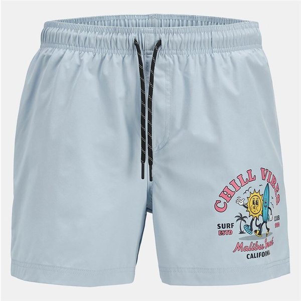 Pantalon Jack and Jones Jpstmaui Jj Leg Print Cashmere Blue Enfant