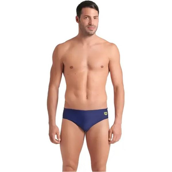 Maillot de bain de Natation Arena Bright Glare Homme Bleu Marine/Lime