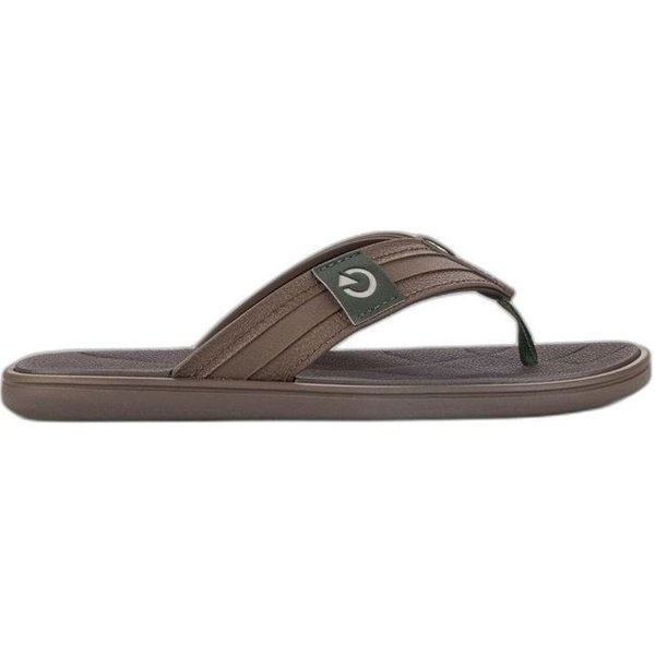 Tongs Cartago Malte VI Homme Marron/Vert