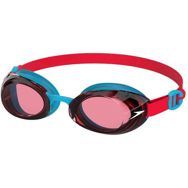 Lunettes de natation Speedo Jet 2.0 Enfant Turquoise/Rouge