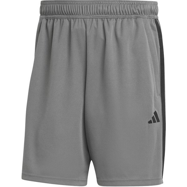 Pantalon adidas Shorts d'entraînement Essentials Pique 3-Stripes Homme Gris