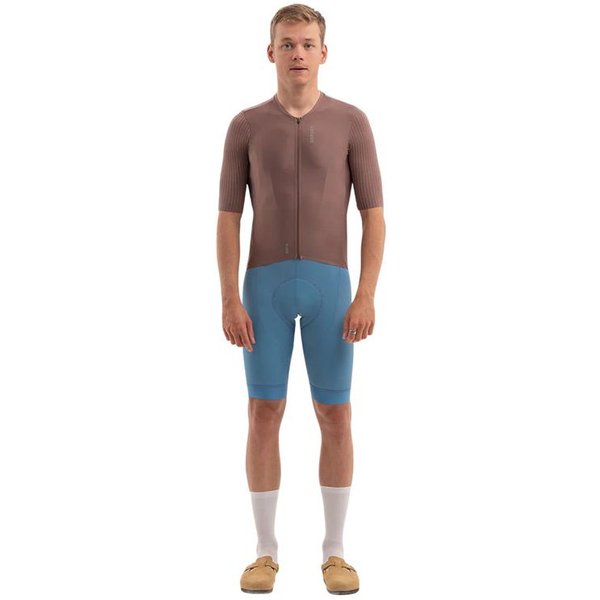 Maillot de Cyclisme Gsport Aero Atom Homme Marrón