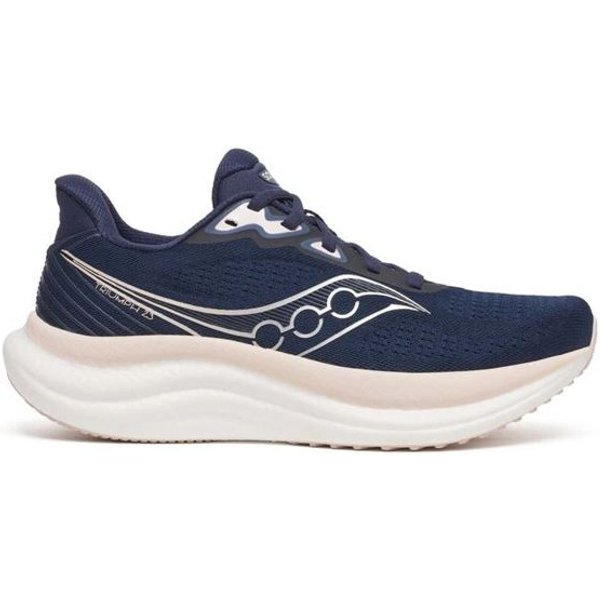 Chaussures De Running Saucony Triumph 23 Femme Bleu Marine/Cameo-image