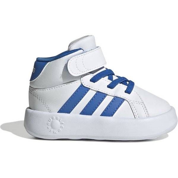 Chaussures Adidas Grand Court Mid Enfant Blanc/Bleu-image