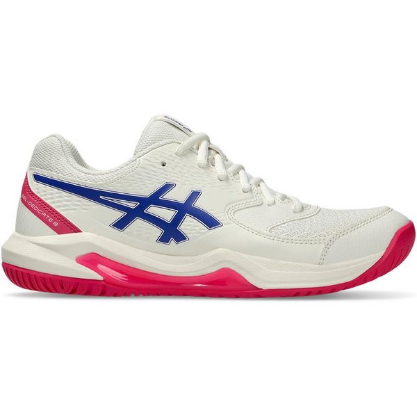 Chaussures de Tennis ASICS Gel-Dedicate 8 Femme Beige/Azul Cobalto