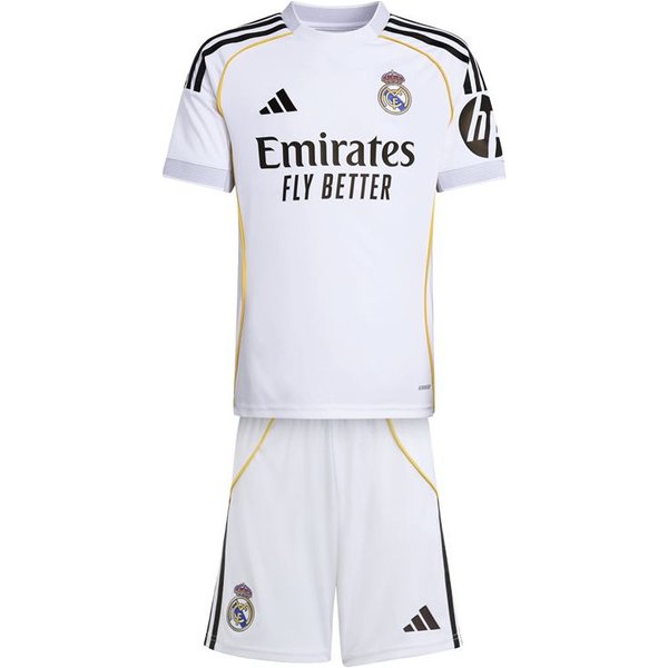 Ensemble de Football adidas Real Madrid H 25/26 Enfant Blanc