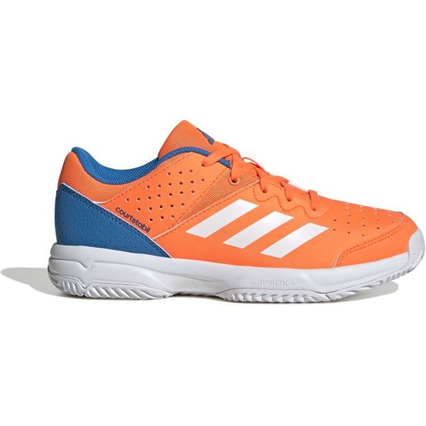 Chaussures de Handball adidas Court Stabil Enfant Orange
