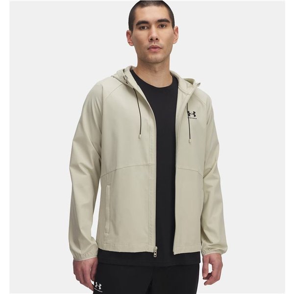 Coupe-Vent Under Armour Stretch Woven Windbreaker Homme Marron-image