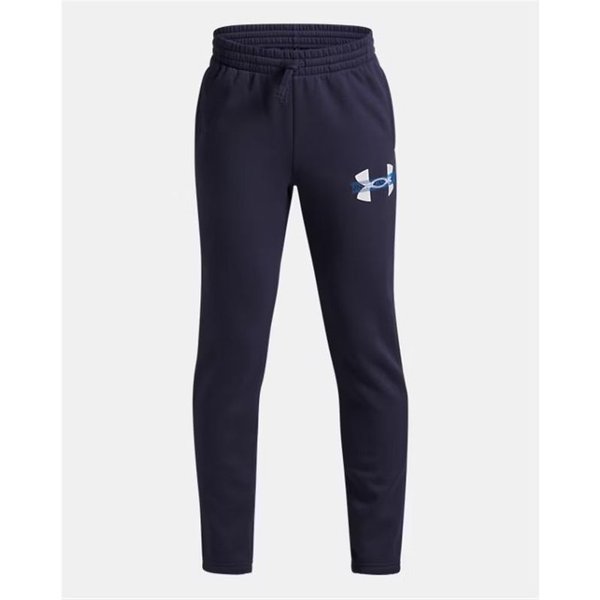 Pantalon Under Armour Rival Flc Cblck Grphc Jgr Enfant Bleu