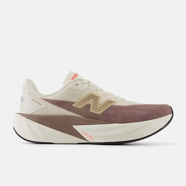Chaussures de Running New Balance Fuelcell Rebel V5 Angora Femme