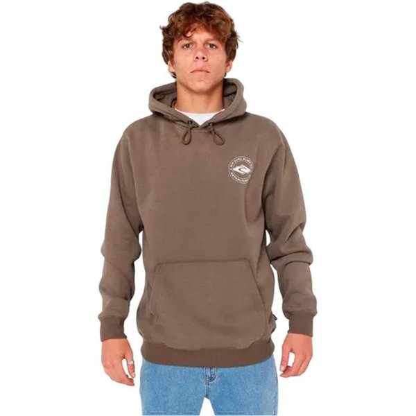Sweat Rip Curl Staple Hood Homme Marron-image