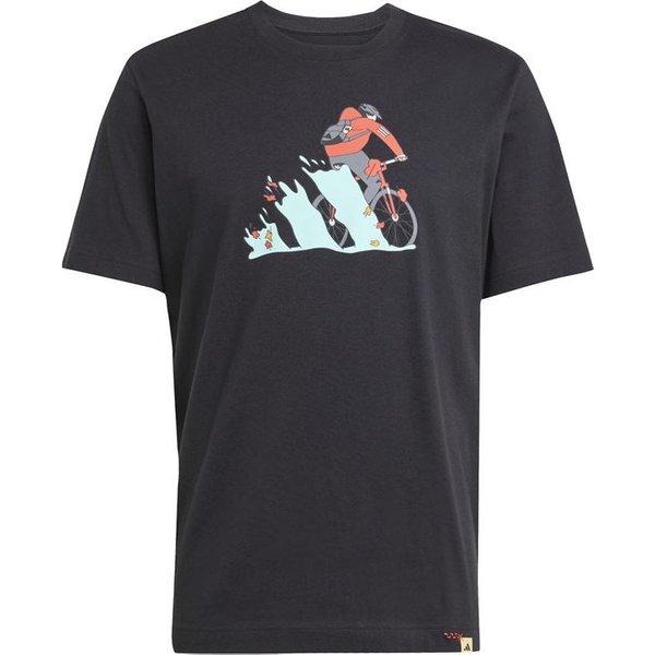 T-shirt adidas Ddl Bike Homme Noir