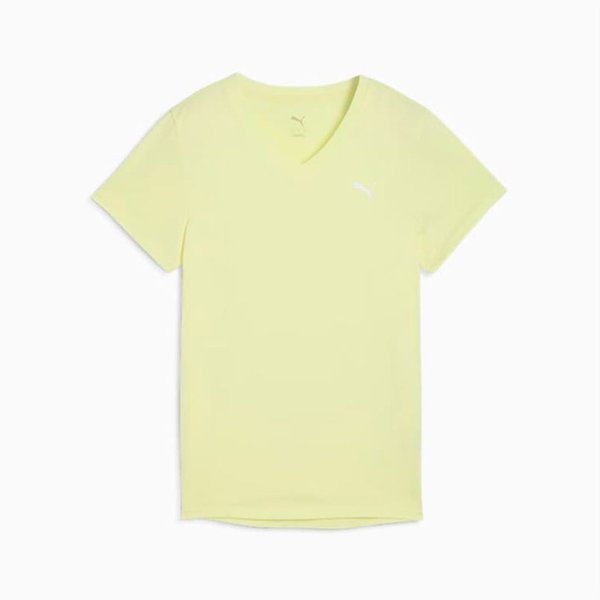 T-shirt de Fitness Puma W Tad Essentialsential Vnec, Gold Moon, Femme