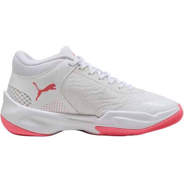 Chaussures de Basket-ball Puma Court Pro 2 Jr Metal, Magic Rose-Pure, Enfant
