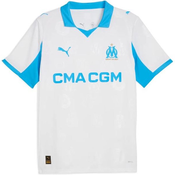 T-Shirt De Football Puma Olympique De Marseille Repli 25/26 Blanc-image