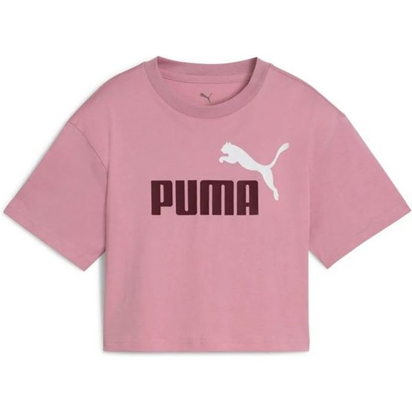 T-shirt Puma Essentials 2 Couleur No. 1 Lo Fille Rose