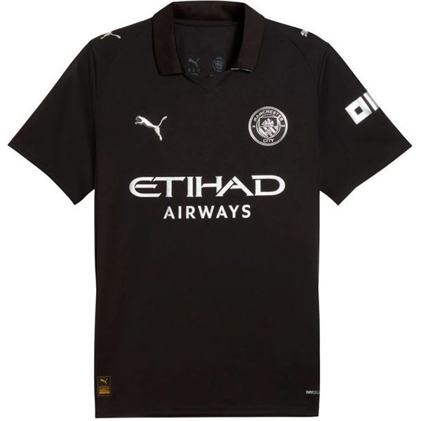 T-shirt Football extérieur Puma Manchester City 25/26, noir, Homme