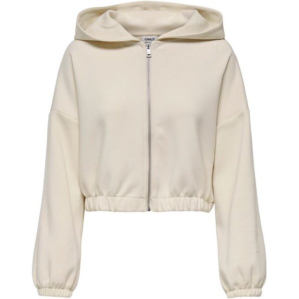 Veste Only Onlscarlett Ls Elastic Zip Hood Swt Noos Femme Birch
