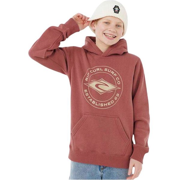 Sweat Rip Curl Stapler Hood - Enfant Apple Butter-image