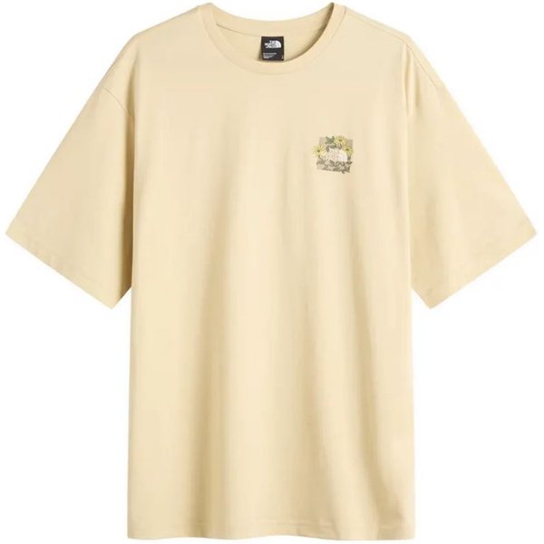 T-shirt de Montagne The north Face M Connected Relaxed Ss Homme Graphic Gravel