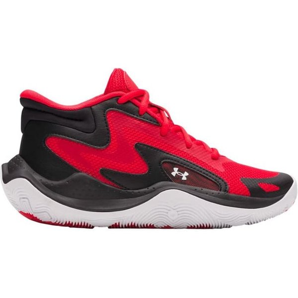 Chaussures de Basket-ball Under Armour Gs Jet '25 Enfant Rouge