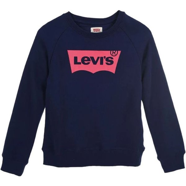 Sweat Levi's Batwing Crewneck Fille Médiéval Bleu