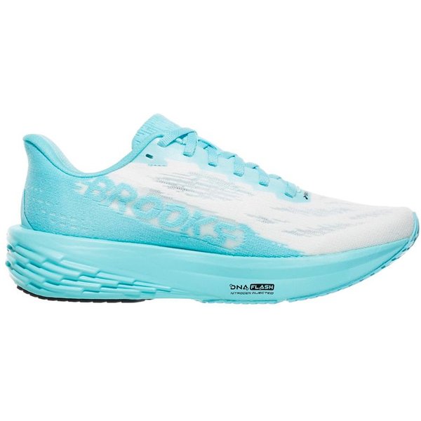 Chaussures de Running Brooks Launch 11 Femme Blanc/Atomiseur/Rose Argile