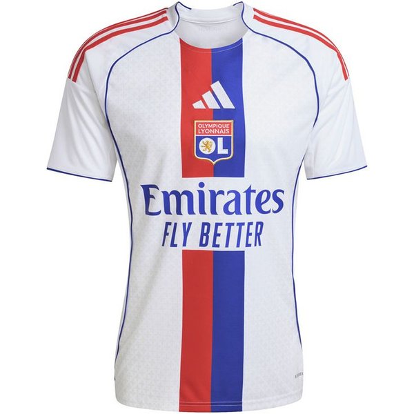 T-Shirt Football Adidas Olympique Lyonnais 25/26 Blanc-image