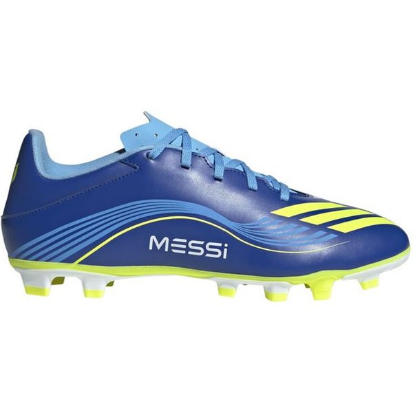 Bottes de Football adidas F50 Messi Club Fg/Mg Bleu