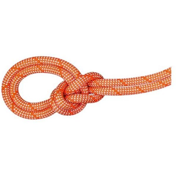 Cordes Mamut Simple 9.8 Crag Classic Rope 80M Orange