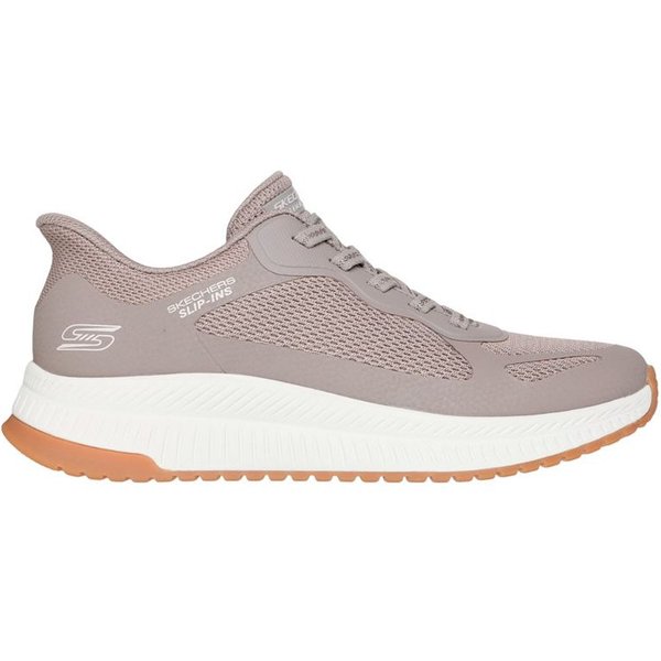 Chaussures Skechers Slip-Ins Bobs Squad 4 - Stapl Femme Taupe